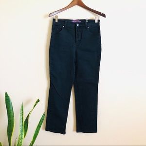 New Black Gloria Vanderbilt Amanda Pants Jeans